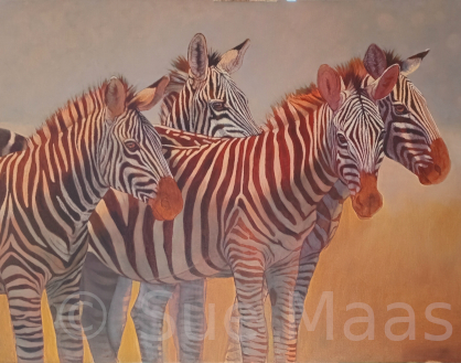 Stage 3 - zebra group painting